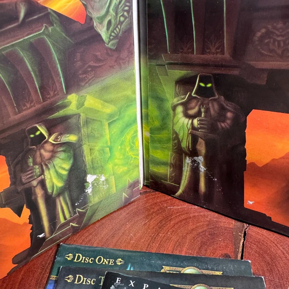 World of Warcraft The Burning Crusade Expansion Set PC Mac 4-Disc Manual Box Set